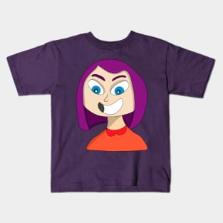 Girl with contagious smile Kids T-Shirt